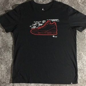 Air Jordan Retro 3 Men’s T Shirt Size XL